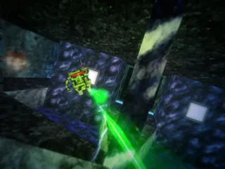 Hostile robots attacking