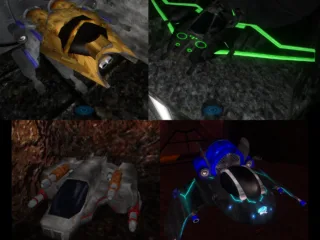 Pumo Mines ship models